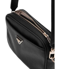 GUESS MERIDIAN 2  Bolso de hombro NEGRO - Bolsos Mujer - 3