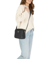 GUESS MERIDIAN 2  Bolso de hombro NEGRO - Bolsos Mujer - 5