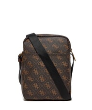 GUESS MILANO Bolsa de hombro marrón/ocre - Bandoleras Hombre - 2