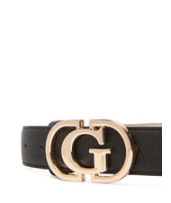GUESS CALEDRA Cinturón personalizable NEGRO - Cinturones - 3