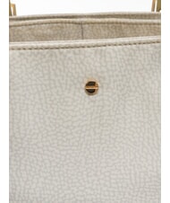 BORBONESE L'ECOLE NYLON Shopper de hombro, con bandolera caqui - Bolsos Mujer - 3