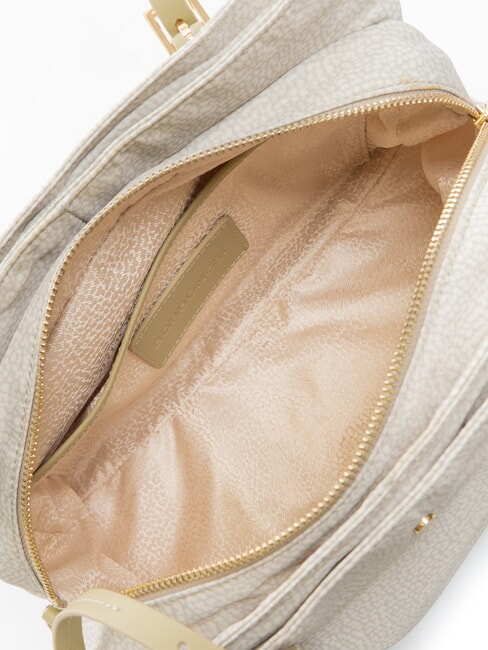 L'ECOLE NYLON Shopper de hombro, con bandolera caqui - Bolsos Mujer