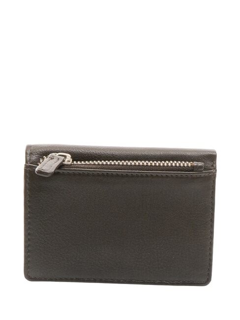 SNAP  Cartera de cuero marrón/naranja - Carteras Hombre