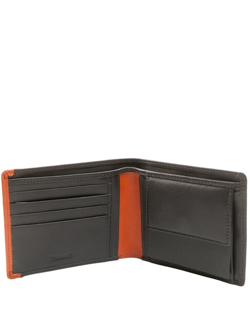 SNAP  Cartera de cuero para hombre marrón/naranja - Carteras Hombre