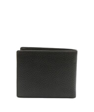 SPALDING SNAP Cartera mediana de cuero negro - Carteras Hombre - 3