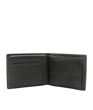 SPALDING SNAP Cartera mediana de piel martillada negro - Carteras Hombre - 3