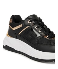 GUESS FONZI Zapatillas para correr NEGRO - Zapatos Mujer - 5