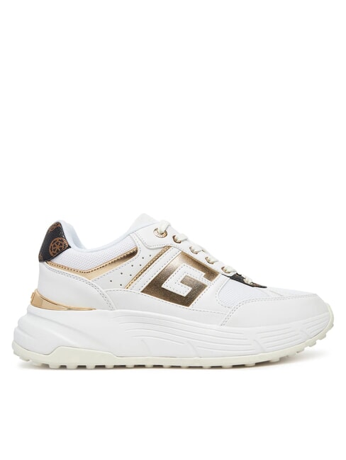 FONZI Zapatillas para correr Blanco / marr&oacute;n - Zapatos Mujer