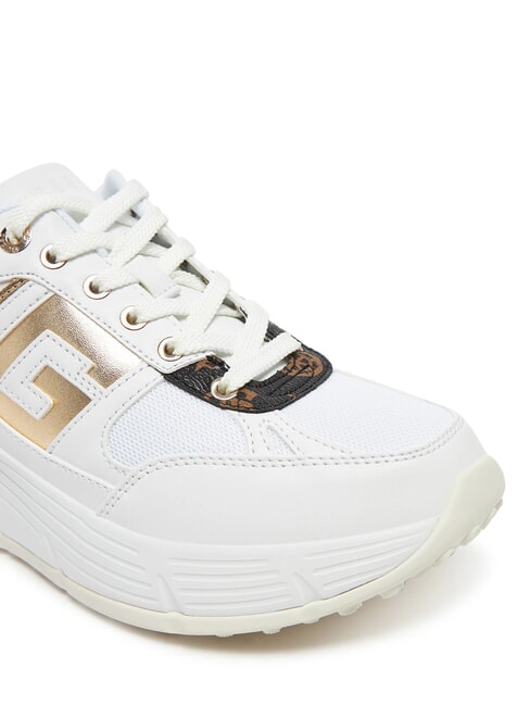 FONZI Zapatillas para correr Blanco / marr&oacute;n - Zapatos Mujer
