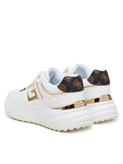 FONZI Zapatillas para correr Blanco / marr&oacute;n - Zapatos Mujer