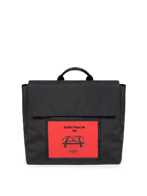 DUFFEL PACK M Mochila de viaje mediana tipo bolsa de lona lona roja - Bolsas de viaje