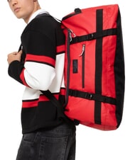 EASTPAK DUFFEL PACK M Mochila de viaje mediana tipo bolsa de lona lona roja - Bolsas de viaje - 8