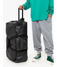 EASTPAK TARP DUFFL'R WHEEL Carro / Bolsa grande lona negra - Bolsas de viaje - 5