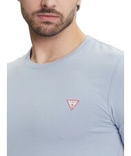 GUESS ORIGINAL camiseta con logotipo nimbo azul - camiseta - 3