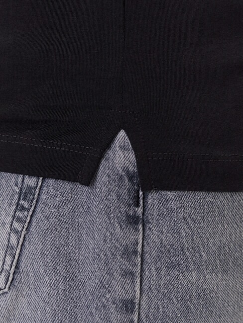 PEARLS LOVE TRIANGLE Camiseta con estampado y aplicaciones jetbla - camiseta