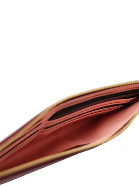 LUCREZIA Bolso clutch con puño de piel uva abad. oro - Bolsos Mujer