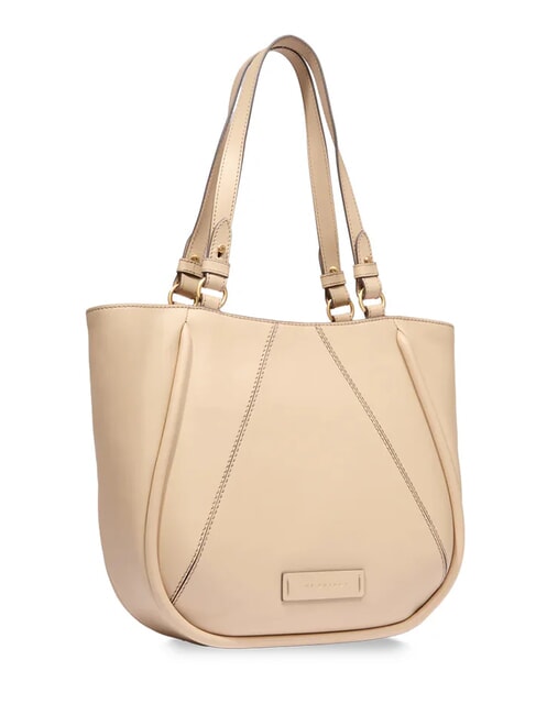 BRIGIDA  Comprador de cuero abad natural. oro - Bolsos Mujer