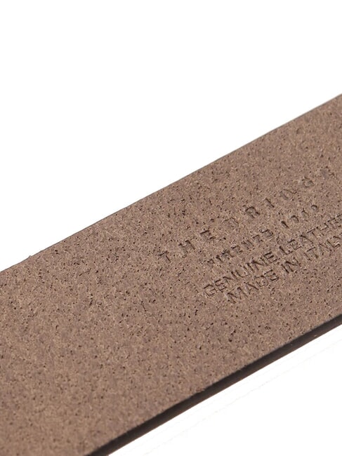 BRUNELLESCHI cinturón de cuero níquel ablandador de humo - Cinturones