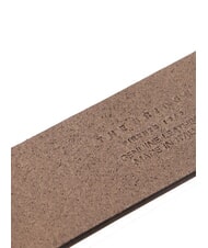 THE BRIDGE BRUNELLESCHI cinturón de cuero níquel ablandador de humo - Cinturones - 3