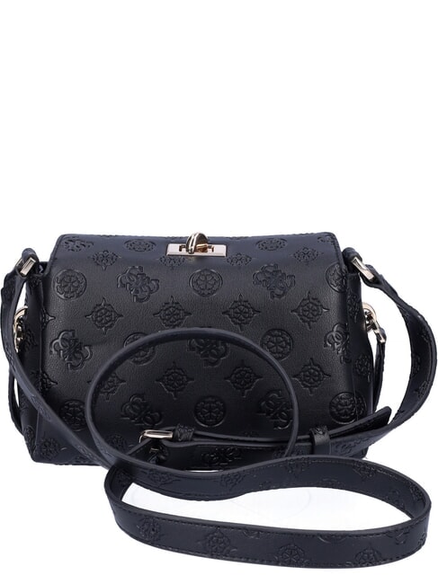 PHOEBE  Mini bolso de hombro logotipo negro - Bolsos Mujer