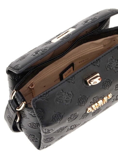 PHOEBE  Mini bolso de hombro logotipo negro - Bolsos Mujer