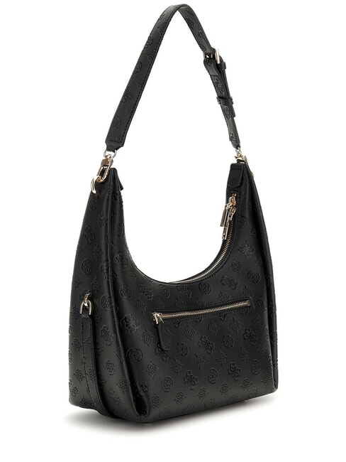 PHOEBE Bolso de hombro logotipo negro - Bolsos Mujer