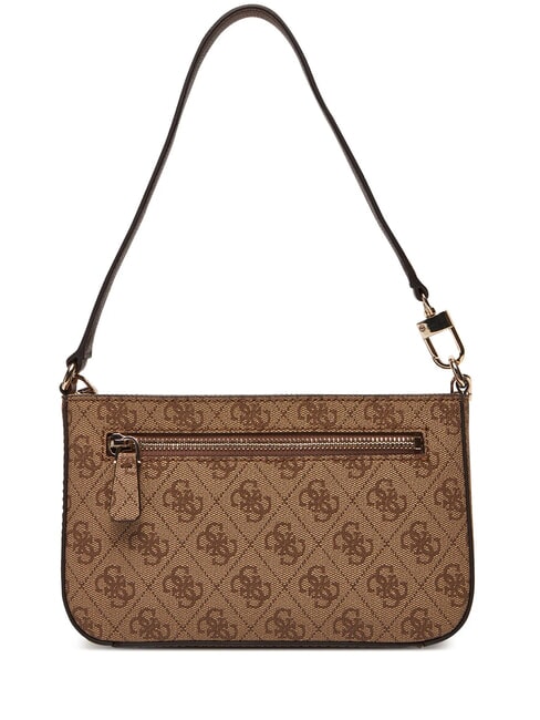 NOELLE 2 Chain Mini bolso de hombro logotipo de café con leche / marrón - Bolsos Mujer