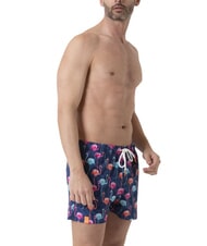 SUN68 BIG PRINT Traje de playa para hombre azul marino/azul claro - Trajes de ba&ntilde;o - 3