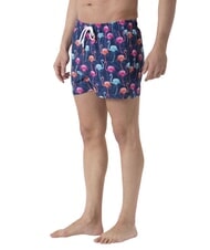 SUN68 BIG PRINT Traje de playa para hombre azul marino/azul claro - Trajes de baño - 5