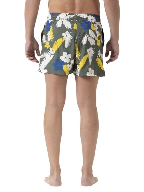 CLASSIC PRINT Traje de playa para hombre militar / amarillo - Trajes de ba&ntilde;o