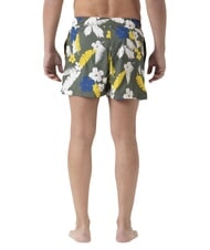 SUN68 CLASSIC PRINT Traje de playa para hombre militar / amarillo - Trajes de baño - 2