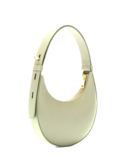 DELIZIA  Mini bolso bandolera, en piel. salvia clara - Bolsos Mujer