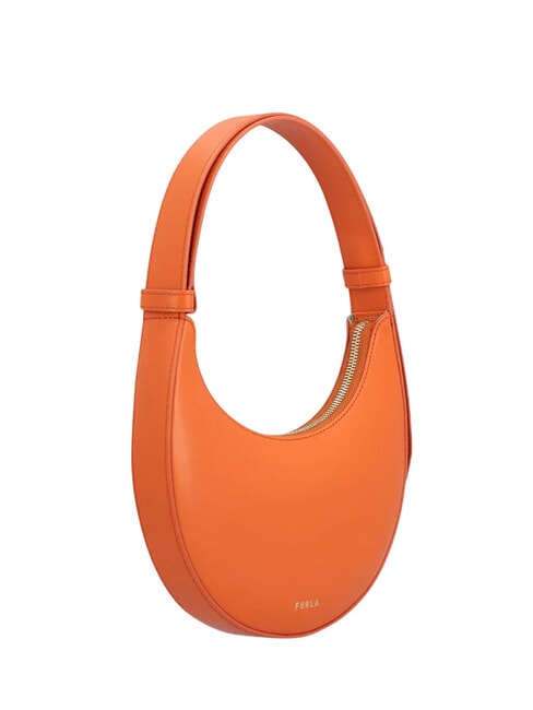 DELIZIA  Mini bolso bandolera, en piel. paprika - Bolsos Mujer