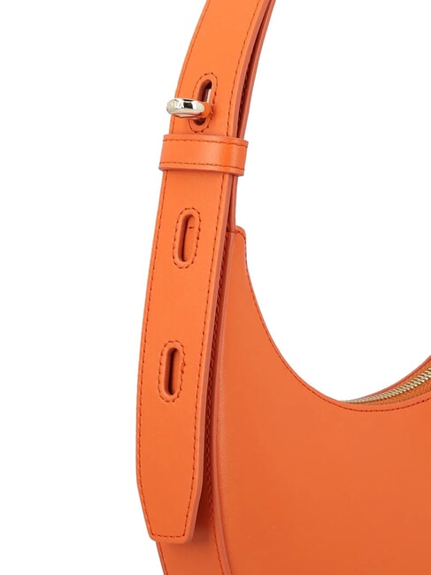 DELIZIA  Mini bolso bandolera, en piel. paprika - Bolsos Mujer