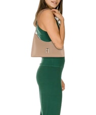 FURLA DIAMANTE Bolso de marco pequeño gris - Bolsos Mujer - 4