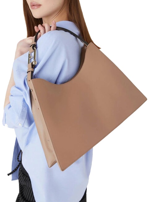 NUVOLA Bolso de hombro, de piel desierto - Bolsos Mujer