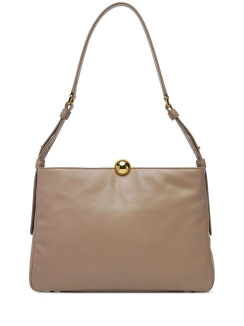 SFERA SOFT  Bolso bandolera de piel color de malva - Bolsos Mujer