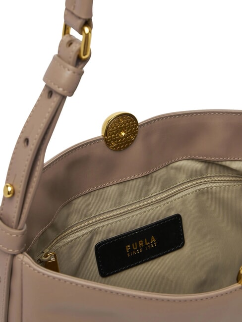 SFERA SOFT  Bolso bandolera de piel color de malva - Bolsos Mujer