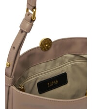 FURLA SFERA SOFT  Bolso bandolera de piel color de malva - Bolsos Mujer - 4