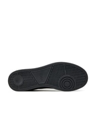 RALPH LAUREN HERITAGE COURT II  Zapatillas de cuero pp negro/gris suave - Zapatos unisex - 6