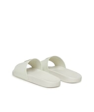 RALPH LAUREN POLO SLIDE Zapatillas Heritage Bear - Blanco lavado de cubierta - Zapatos unisex - 4