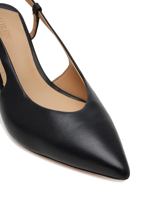 KHLOE  Escote de cuero NEGRO - Zapatos Mujer