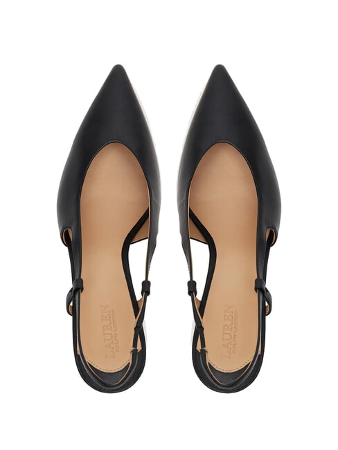 KHLOE  Escote de cuero NEGRO - Zapatos Mujer