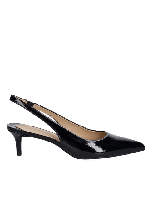 LOLAH II  Escote de cuero NEGRO - Zapatos Mujer