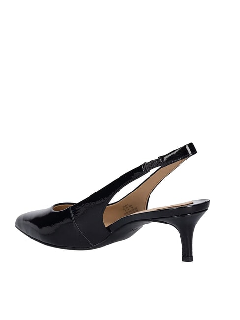 LOLAH II  Escote de cuero NEGRO - Zapatos Mujer