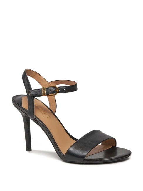 GWEN Sandalias altas de piel NEGRO - Zapatos Mujer