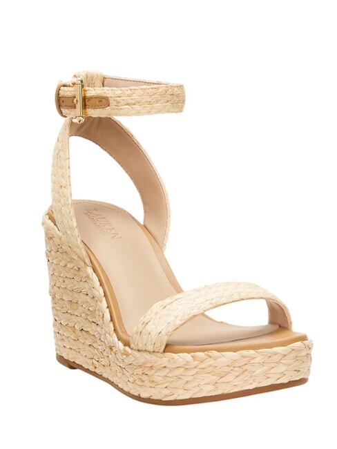 HILARIE IV  Sandalias de alpargatas altas natural - Zapatos Mujer