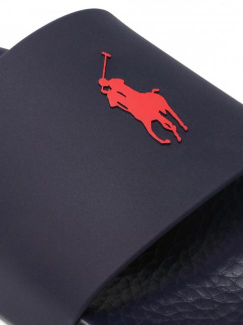 POLO SLIDE Zapatillas azul marino / rojo pp - Zapatos Hombre