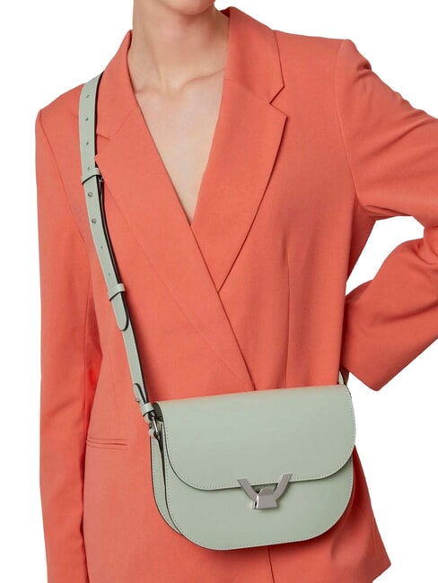 DEW  Mini bolso de hombro verde celadón - Bolsos Mujer