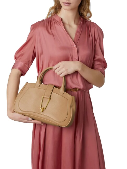 HIMMA Bolso de mano, con bandolera beige fresco - Bolsos Mujer